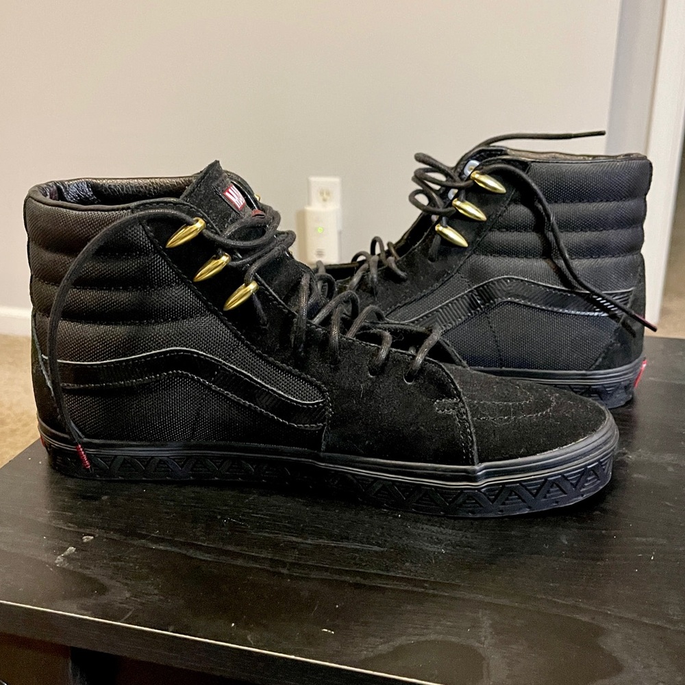 RARE LIMITED EDITION Black Panther Marvel x Vans - NEW - Men’s 12